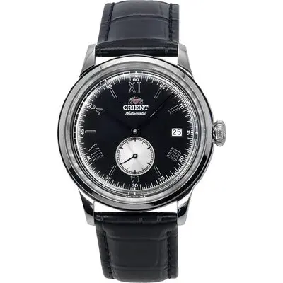 Orient Classic Bambino Version 2 Leather Strap Black Dial Automatic RA-AP0101B Men's Watch