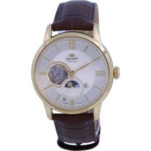 Orient Classic Sun And Moon Open Heart Automatic RA-AS0010S10B RA-AS0010S30B Men's Watch