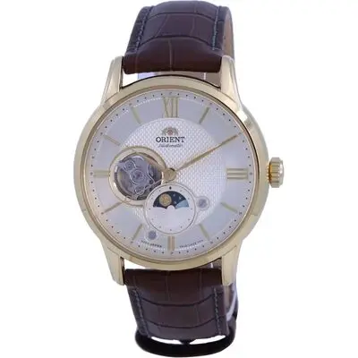 Orient Classic Sun And Moon Open Heart Automatic RA-AS0010S10B RA-AS0010S30B Men's Watch