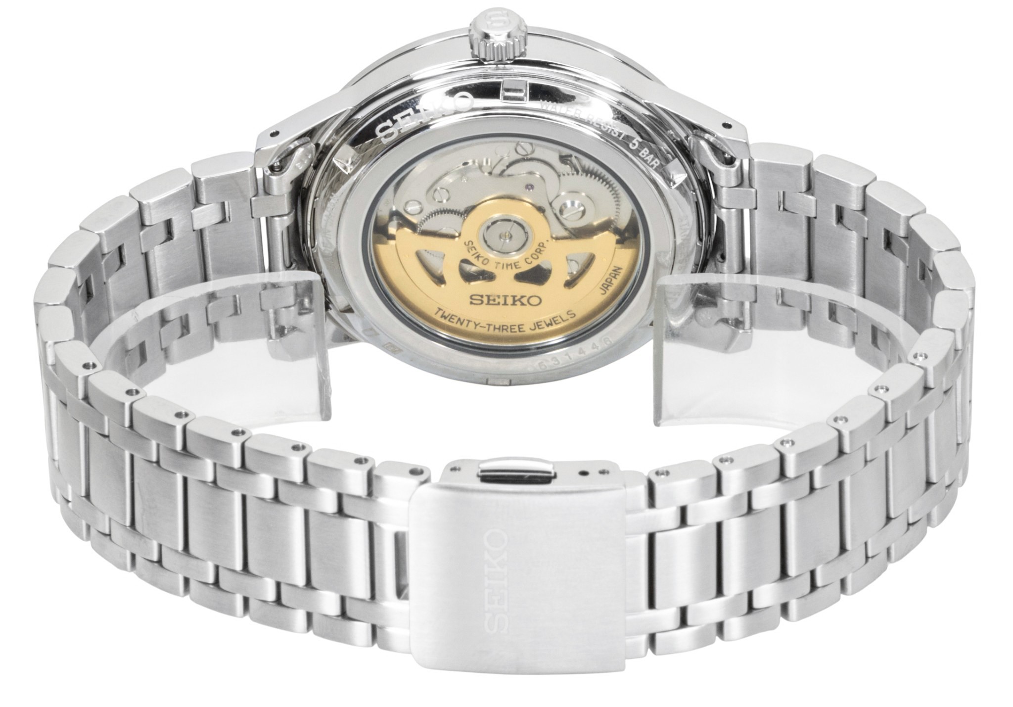 Seiko Presage Style 60's Stainless Steel Mint Green Dial Automatic SRPL71J1 Men's Watch