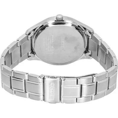 Seiko Classic Stainless Steel Blue Dial Quartz SUR419P1 100M Men's Watch