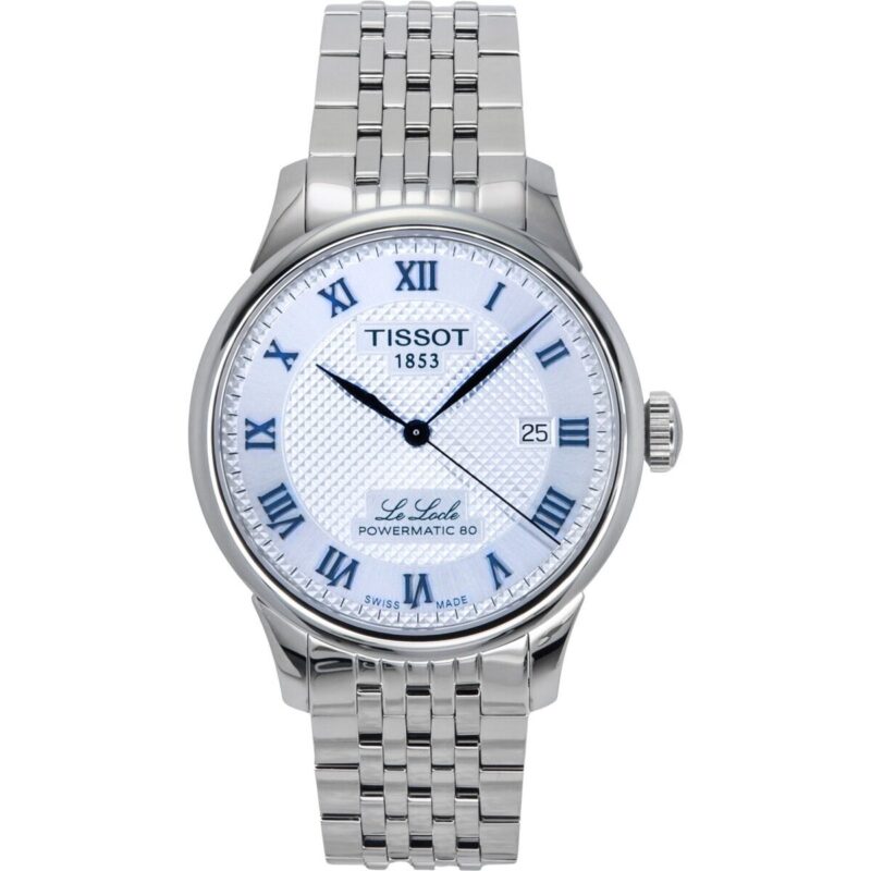 Tissot Le Locle Powermatic 80 20th Anniversary Stainless Steel Silver Dial Automatic T006.407.11.033.03 Men's Watch Tissot Le Locle Powermatic 80 20th Anniversary Stainless Steel Silver Dial Automatic T006.407.11.033.03 Men's Watch