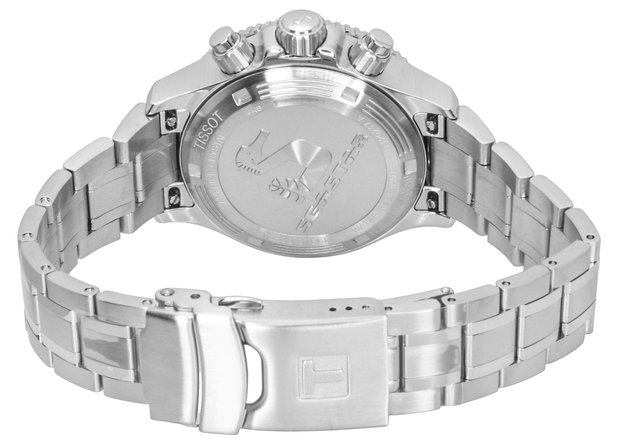 Tissot Seastar 1000 Chronograph Stainless Steel Black Dial Quartz Diver’s T120.217.11.061.00 300M Men’s Watch - T120.217.11.061.00