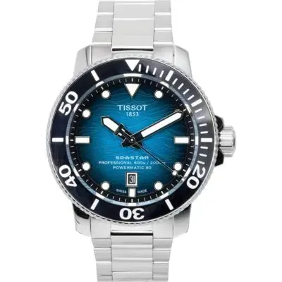 Tissot Seastar 2000 Professional Powermatic 80 Diver's T120.607.11.041.00 T1206071104100 600M Men's Watch