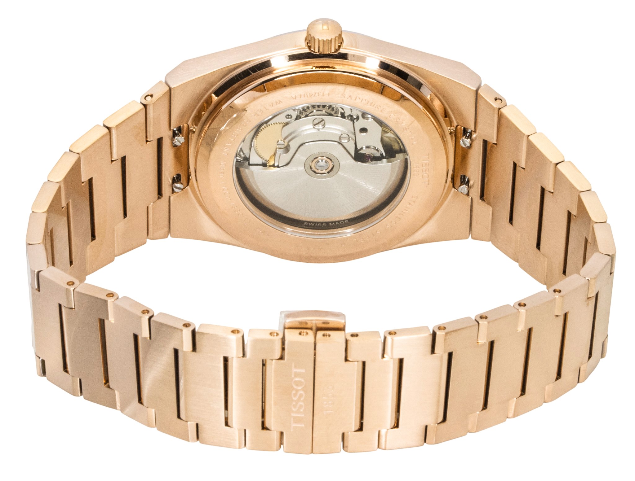 Tissot PRX Rose Gold Stainless Steel Blue Dial Automatic T137.407.33.041.00 100M Men’s Watch - T137.407.33.041.00