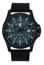 Luminox Atacama Field Rubber Strap Green Dial Quartz XL.1977 100M Men's Watch