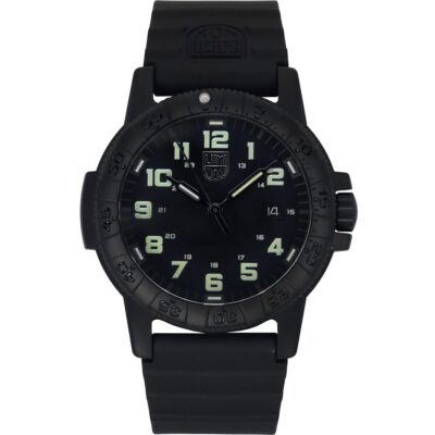 Luminox Leatherback Sea Turtle Giant Pu Strap Black Dial Quartz Xs.0330 100m Men's Watch