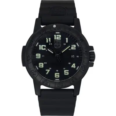 Luminox Leatherback Sea Turtle Giant PU Strap Black Dial Quartz XS.0330 100M Men's Watch