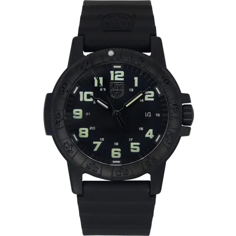 Luminox Leatherback Sea Turtle Giant PU Strap Black Dial Quartz XS.0330 100M Men's Watch