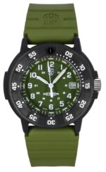 Luminox Original Navy Seal Rubber Strap Green Dial Quartz Diver's XS.3013.EVO.S 200M Men's Watch