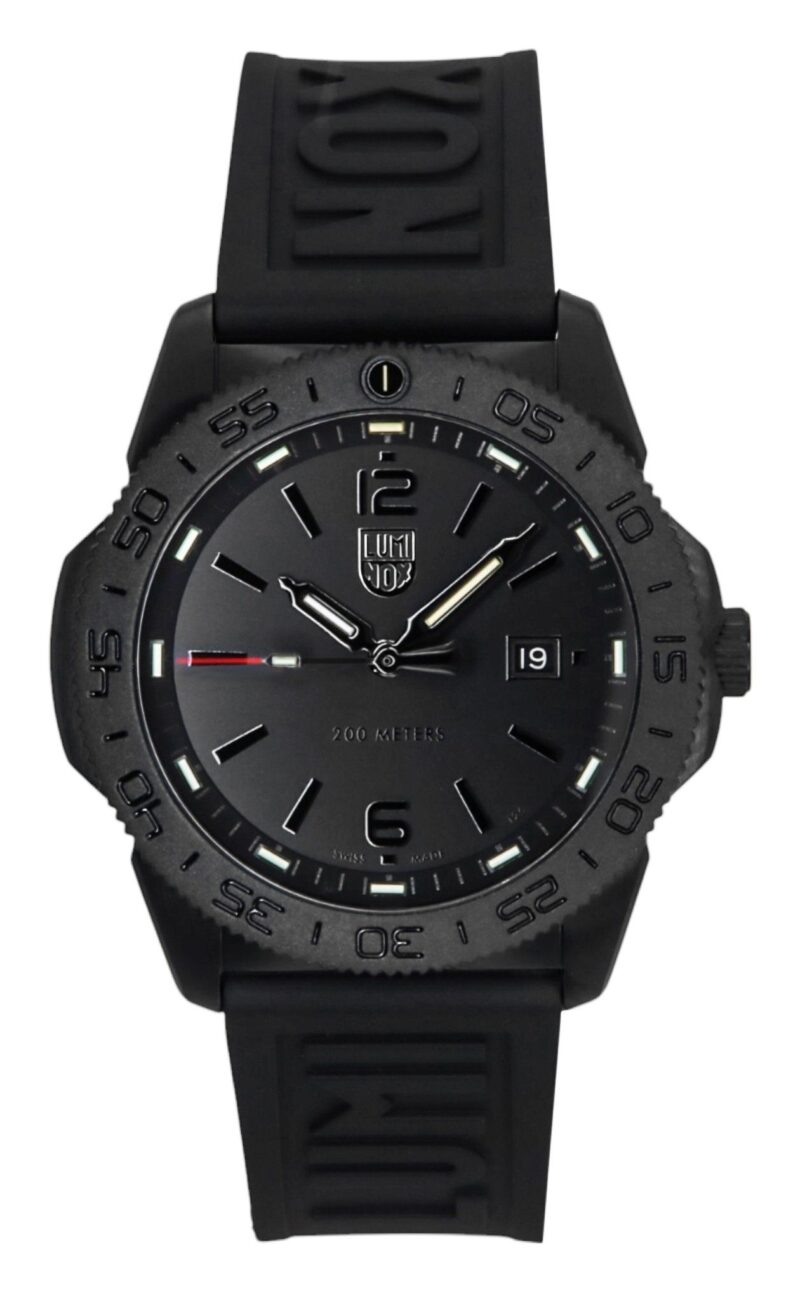 Luminox Pacific Diver Rubber Strap Black Dial Quartz XS.3121.BO.1 200M Men's Watch