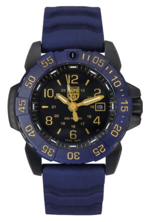 Luminox Navy SEAL Foundation Back To The Blue Black Dial Quartz Diver's XS.3255.CB.NSF 200M Men's Watch