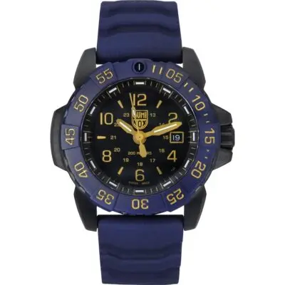 Luminox Navy SEAL Foundation Back To The Blue Black Dial Quartz Diver's XS.3255.CB.NSF 200M Men's Watch