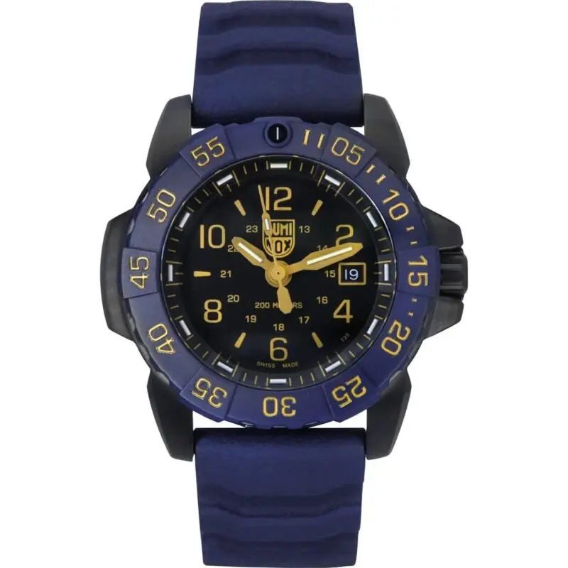 Luminox Navy SEAL Foundation Back To The Blue Black Dial Quartz Diver's XS.3255.CB.NSF 200M Men's Watch