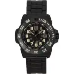 Luminox Navy Seal 3500 Military Stainless Steel Black Dial Quartz Diver's Xs.3510 200m Men's Watch