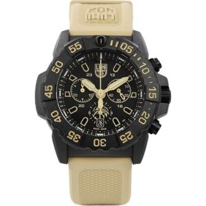 Luminox Navy Seal Foundation Chronograph Black Dial Quartz Diver's XS.3590.NSF.SET 200M Men's Watch With Extra Strap