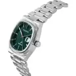Bulova Classic Super Seville 262kHz Precisionist Stainless Steel Green Dial Quartz 96B439 Men's Watch