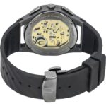 Bulova Curv Chronograph Rubber Strap Grey Dial Quartz 98A162 Men's Watch