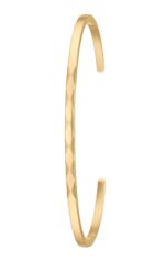 Casio Analog Gold Tone Stainless Steel White Dial Quartz LTP-2024VMG-7C Women's Watch With Bangle Set