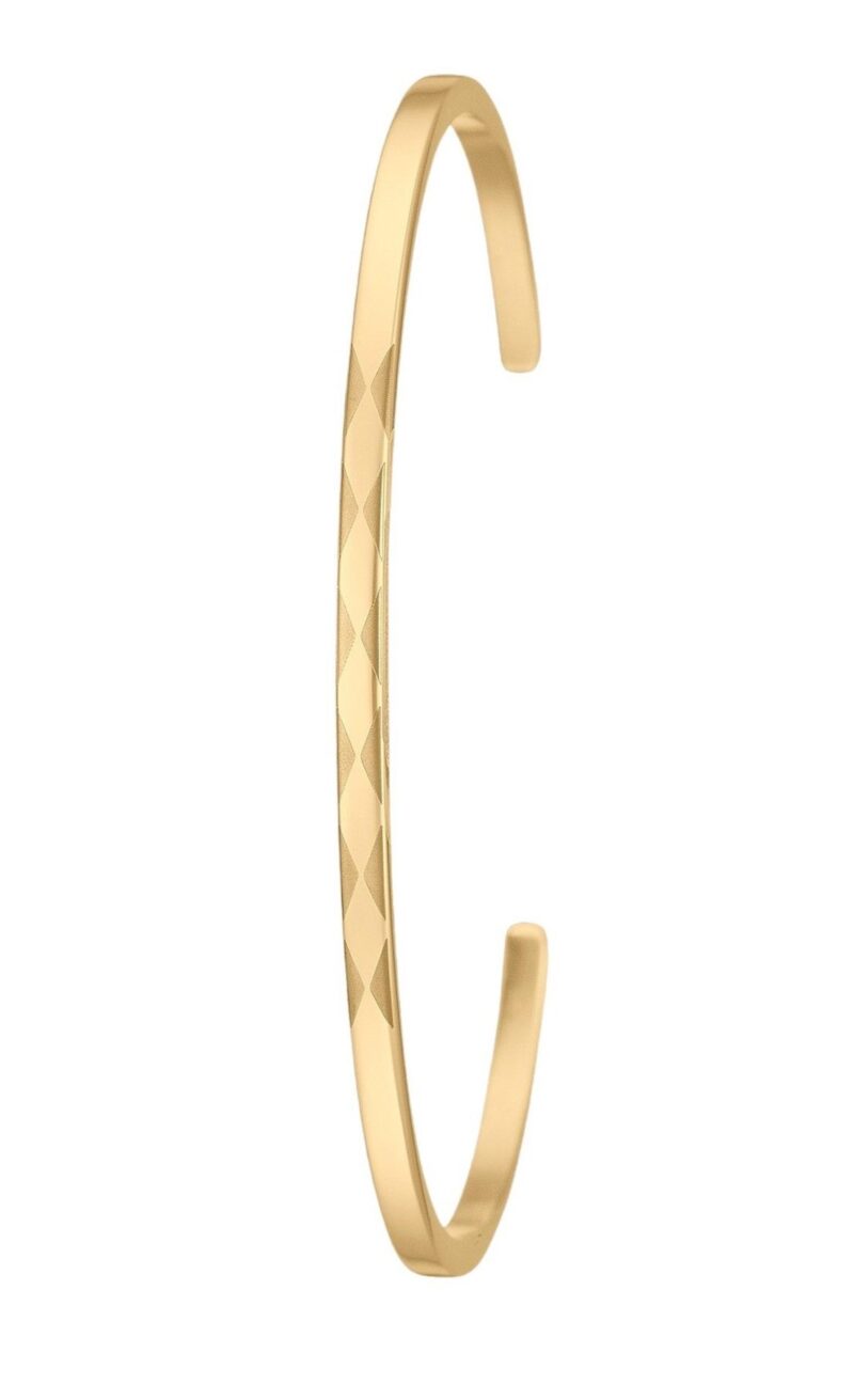 Casio Analog Gold Tone Stainless Steel White Dial Quartz LTP-2024VMG-7C Women's Watch With Bangle Set