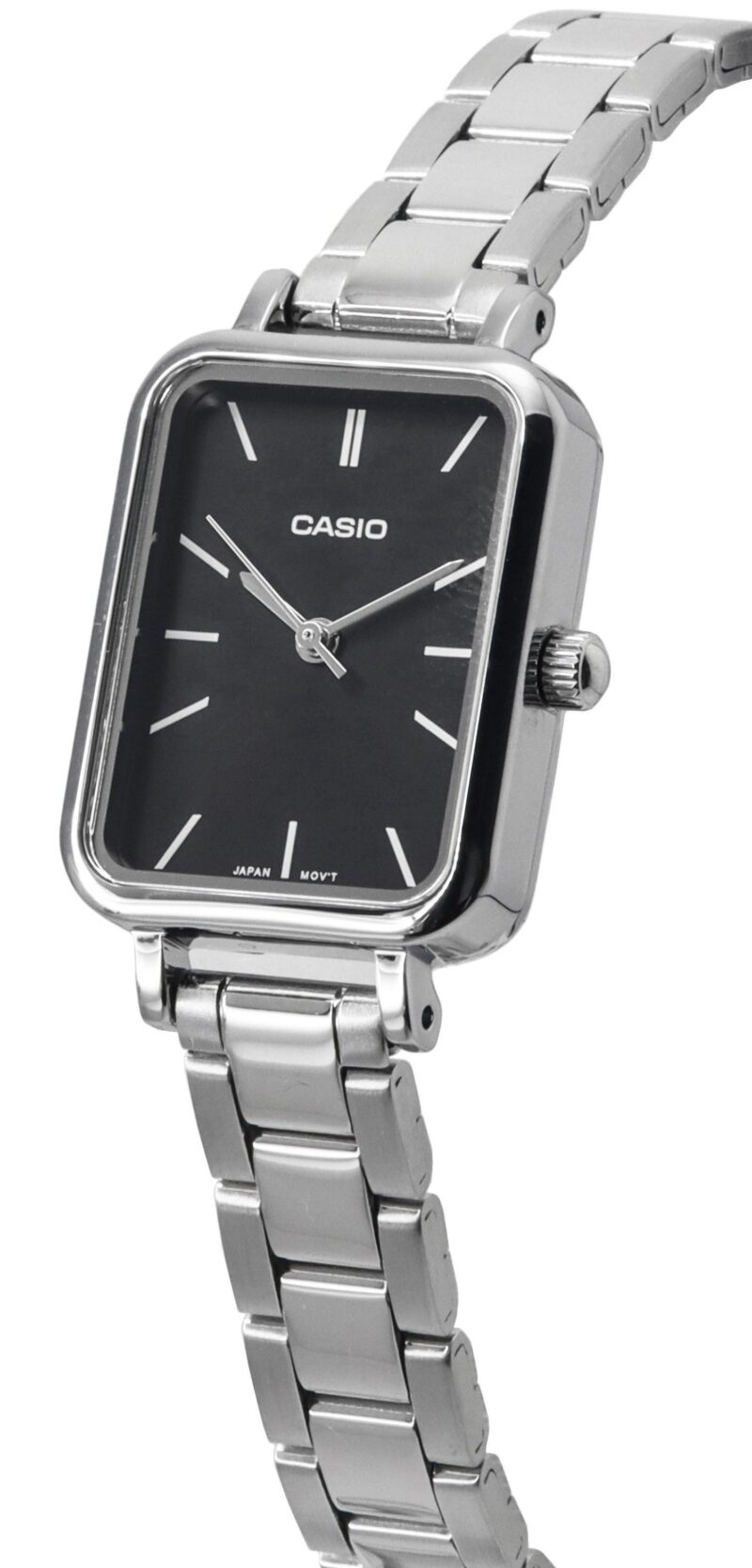 Casio Analog Stainless Steel Black Dial Quartz LTP-V009D-1E  Women's Watch