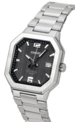 Casio Analog Stainless Steel Black Dial Quartz MTP-B195D-1AV Men's Watch