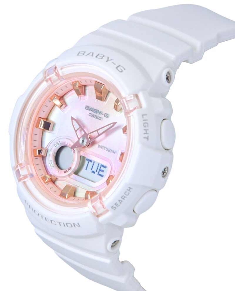 Casio Baby-G Analog Digital Resin Strap Multicolor Dial Quartz BGA-280TD-7A 100M Women's Watch
