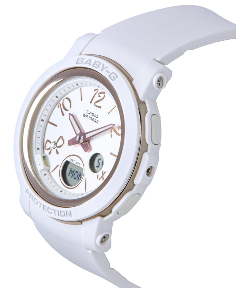 Casio Baby-G Analog Digital Resin Strap White Dial Quartz BGA-290RA-7A 100M Women's Watch