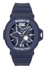 Casio Baby-G Analog Resin Blue Dial Quartz BGA-10D-2A1 100M Women's Watch