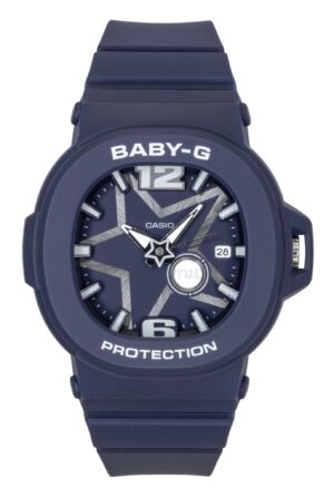 Casio Baby-G Analog Resin Blue Dial Quartz BGA-10D-2A1 100M Women's Watch