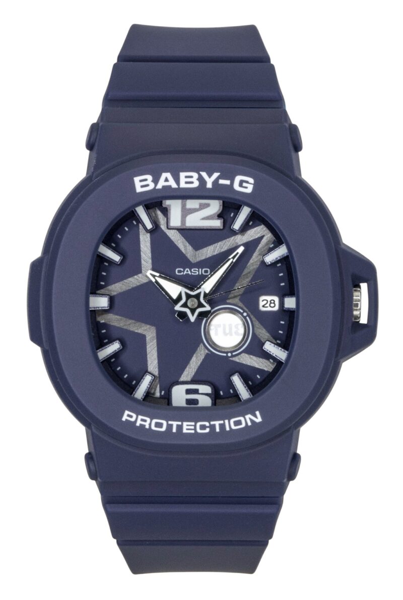 Casio Baby-G Analog Resin Blue Dial Quartz BGA-10D-2A1 100M Women's Watch