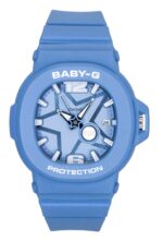 Casio Baby-G Analog Resin Blue Dial Quartz BGA-10D-2A2 100M Women's Watch