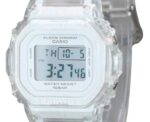 Casio Baby-G Digital Transparent Resin Strap Quartz BGD-565US-7 100M Women's Watch