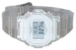 Casio Baby-G Digital Transparent Resin Strap Quartz BGD-565US-7 100M Women's Watch