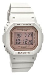 Casio Baby-G Digital White Resin Strap Quartz BGD-565SC-4 100M Women's Watch