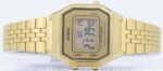 Casio Digital Quartz Stainless Steel Illuminator LA680WGA-9DF LA680WGA-9 Women's Watch