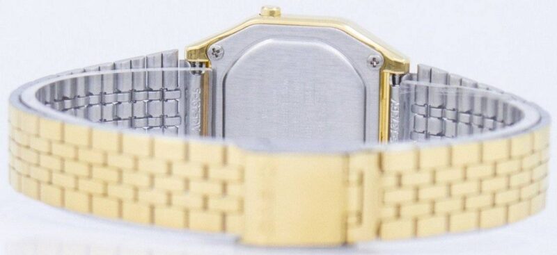 Casio Digital Quartz Stainless Steel Illuminator LA680WGA-9DF LA680WGA-9 Women's Watch