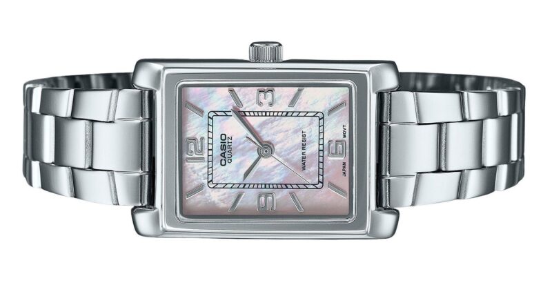 Casio Edifice Analog Chronograph Stainless Steel Silver Dial Quartz EFB-730D-7AV 100M Men's Watch