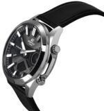 Casio Edifice Analog Digital Leather Strap Grey Dial Quartz EFV-C120L-8A 100M Men's Watch