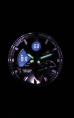 Casio Edifice Analog Digital Mobile Link Black Dial Tough Solar ECB-950DC-1A 100M Men's Watch