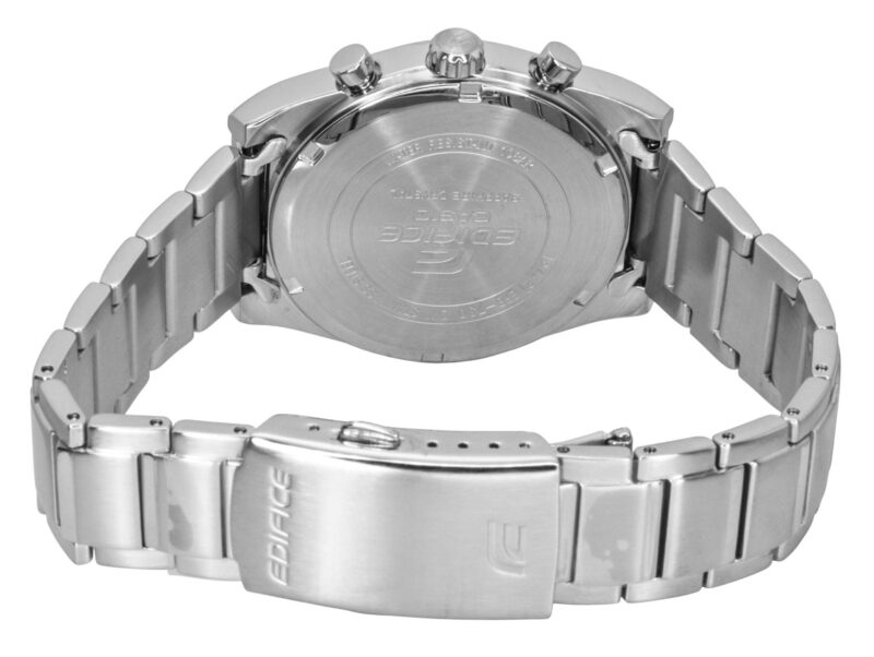 Casio Edifice Analog Standard Chronograph Stainless Steel Green Dial Quartz EFB-730D-3AV 100M Men's Watch