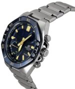 Casio Edifice Analog Digital Smartphone Link Stainless Steel Black Dial Quartz ECB-10DB-1A9 100M Men's Watch