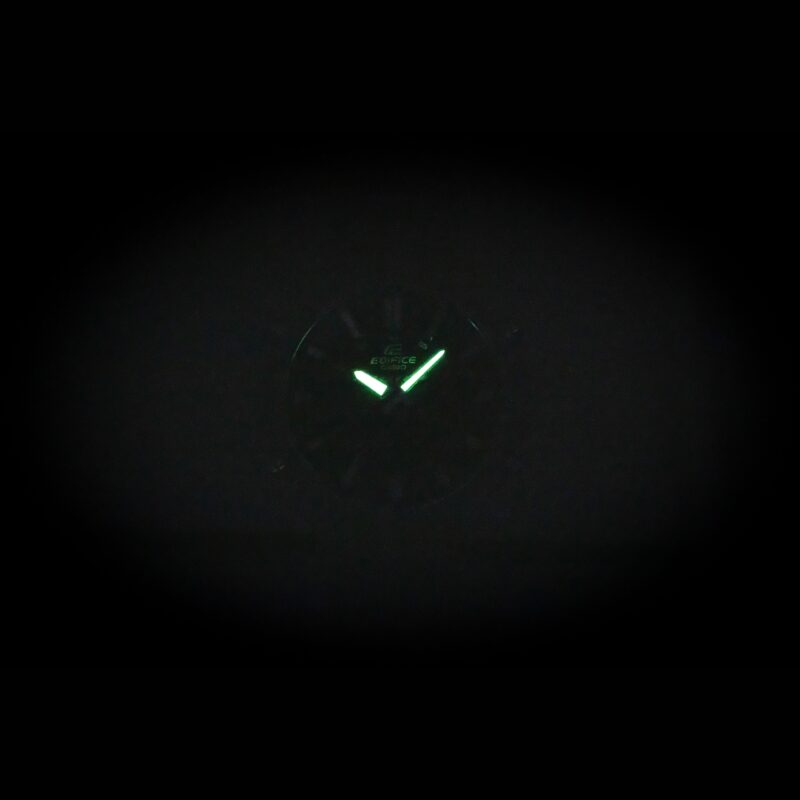 Casio Edifice Analog Digital Stainless Steel Black Dial Quartz EFV-C120D-1A4 100M Men's Watch