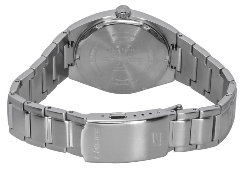 Casio Edifice Analog Stainless Steel Black Dial Quartz EFB-109D-1AV 100M Men's Watch