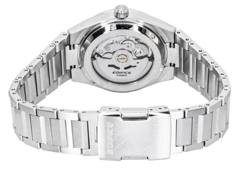 Casio Edifice Analog Stainless Steel Forged Carbon Green Dial Automatic EFK-100D-3A 100M Men's Watch