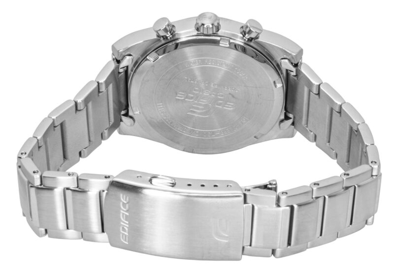 Casio Edifice Analog Digital Stainless Steel Black Dial Quartz EFV-C120D-1A4 100M Men's Watch