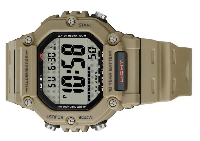 Casio Edifice Slim Line Analog Chronograph Stainless Steel Green Dial Solar EFS-S570D-3A 100M Men's Watch