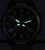 Casio Edifice Sospensione Mobile Link Black Dial Solar ECB-2000D-1A ECB2000D-1 100M Men's Watch