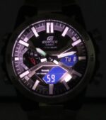 Casio Edifice Sospensione Mobile Link Black Dial Solar ECB-2000D-1A ECB2000D-1 100M Men's Watch