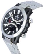 Casio Edifice Sospensione Mobile Link Black Dial Solar ECB-2000D-1A ECB2000D-1 100M Men's Watch